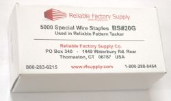 Reliable BS#18G Staples 3/8